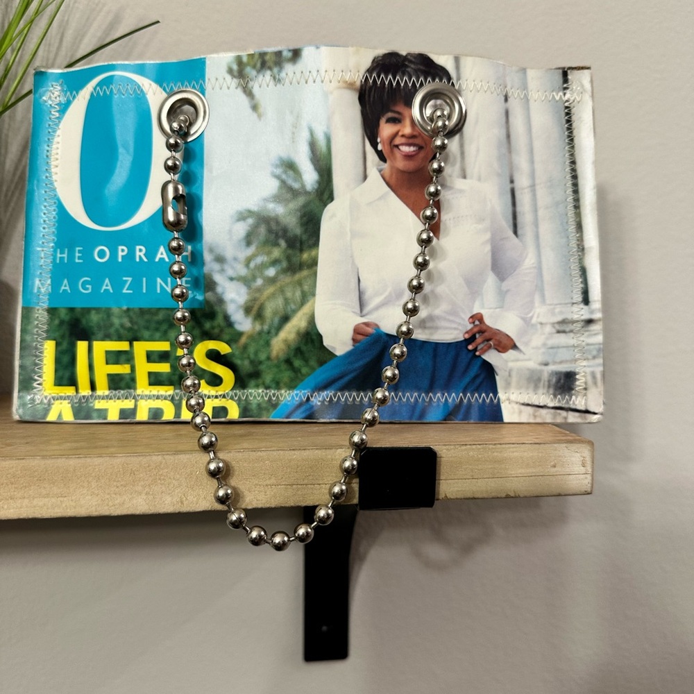 Homemade/ UpCycled Magazine Shoulder Bag